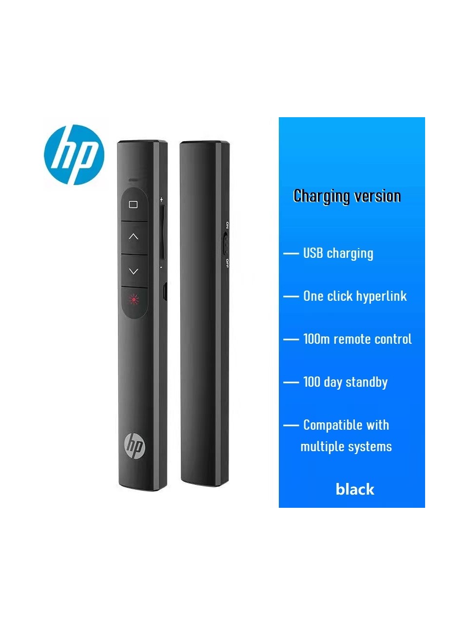 HP SS10 Sunum Kumandası Profesyonel Laser Pointer ve Sunum Kontrolü